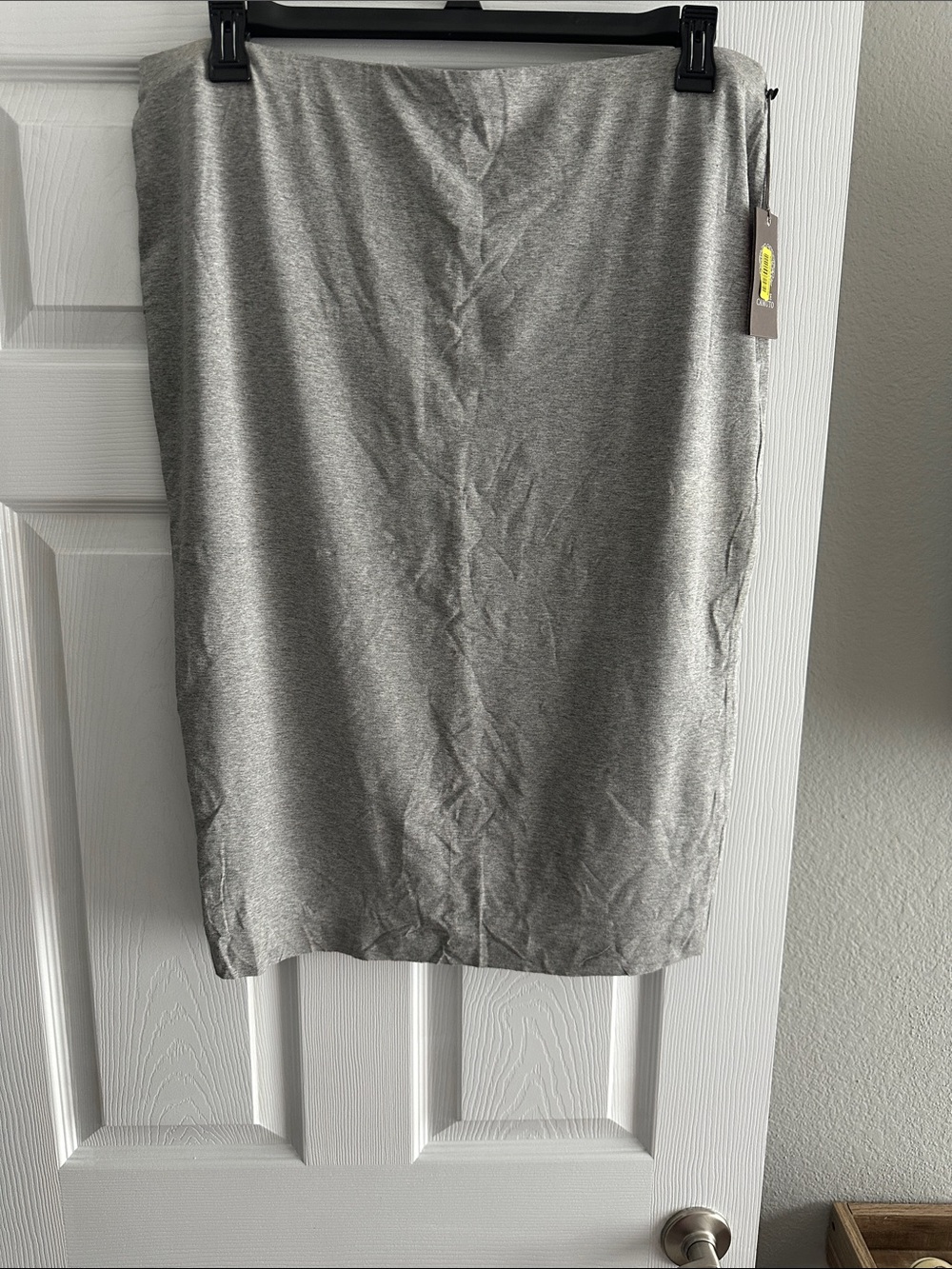 Vince Camuto Heather Gray Pencil Skirt